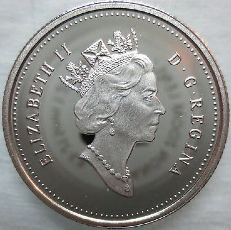 C1 Book - Canadian Nickel 25 Cent Coin - Unc.  coin collectible - Main Image 2