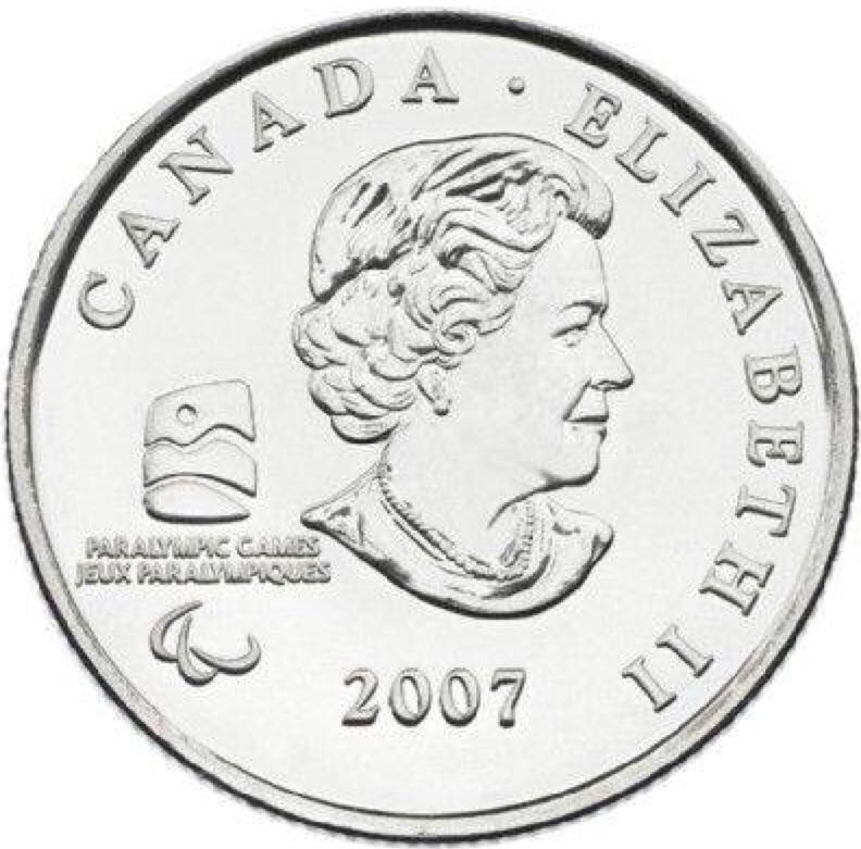 Canadian Nickel 25 Cent Coin  coin collectible - Main Image 2