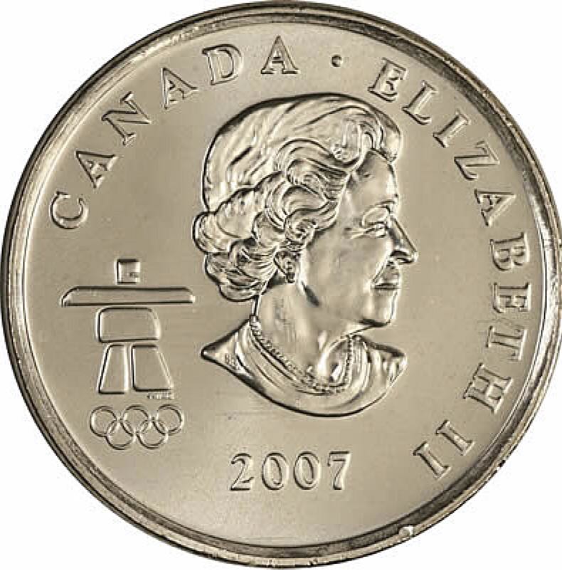 Canadian Nickel 25 Cent Coin  coin collectible - Main Image 2