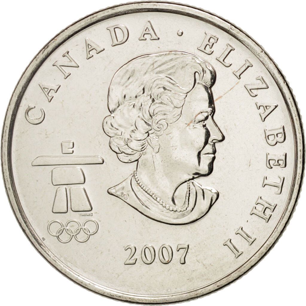 Canadian Nickel 25 Cent Coin  coin collectible - Main Image 2