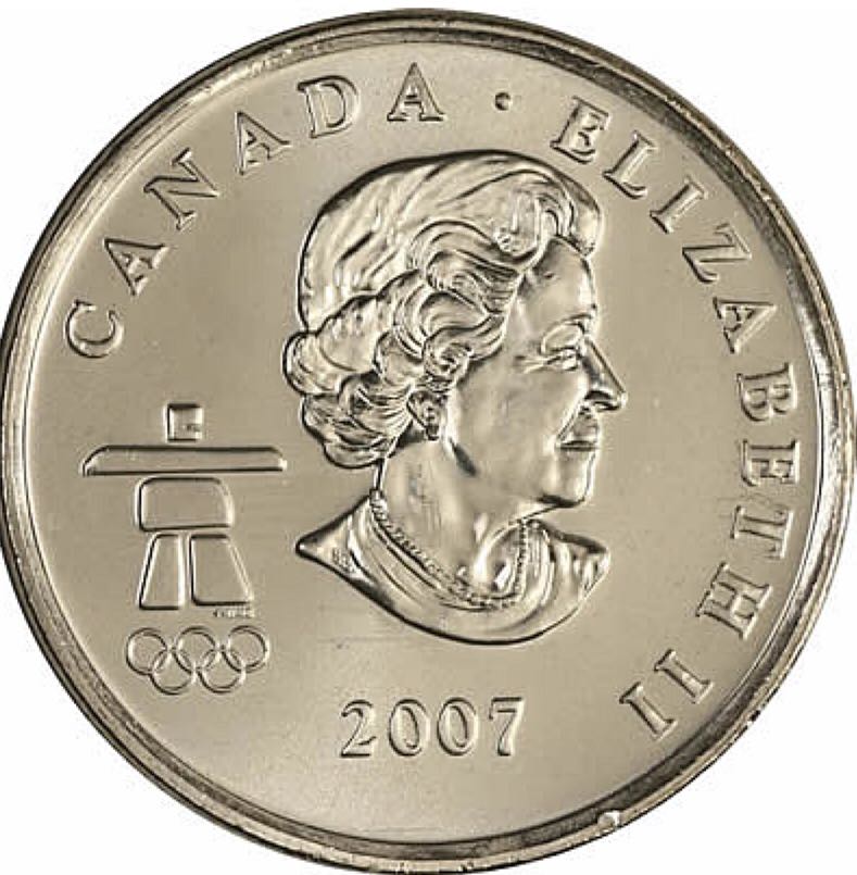 Canadian Nickel 25 Cent Coin  coin collectible - Main Image 2