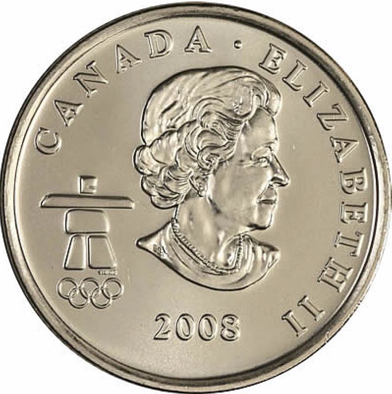 Canadian Nickel 25 Cent Coin  coin collectible - Main Image 2