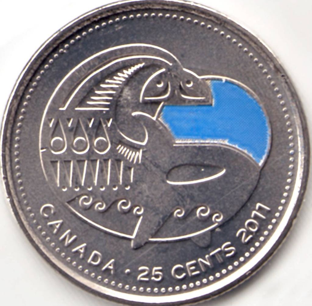 C1 Book - Canadian Nickel 1 Dollar Coin - Unc.