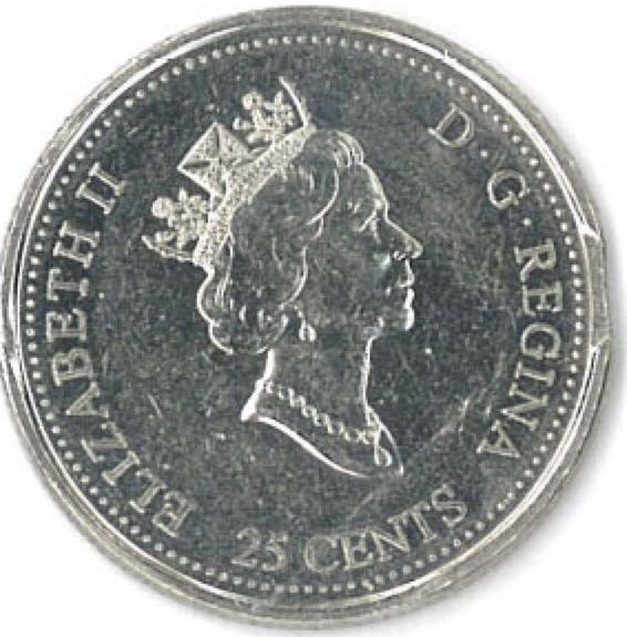 C2 Book - Canadian Nickel 25 Cent Coin  coin collectible - Main Image 2