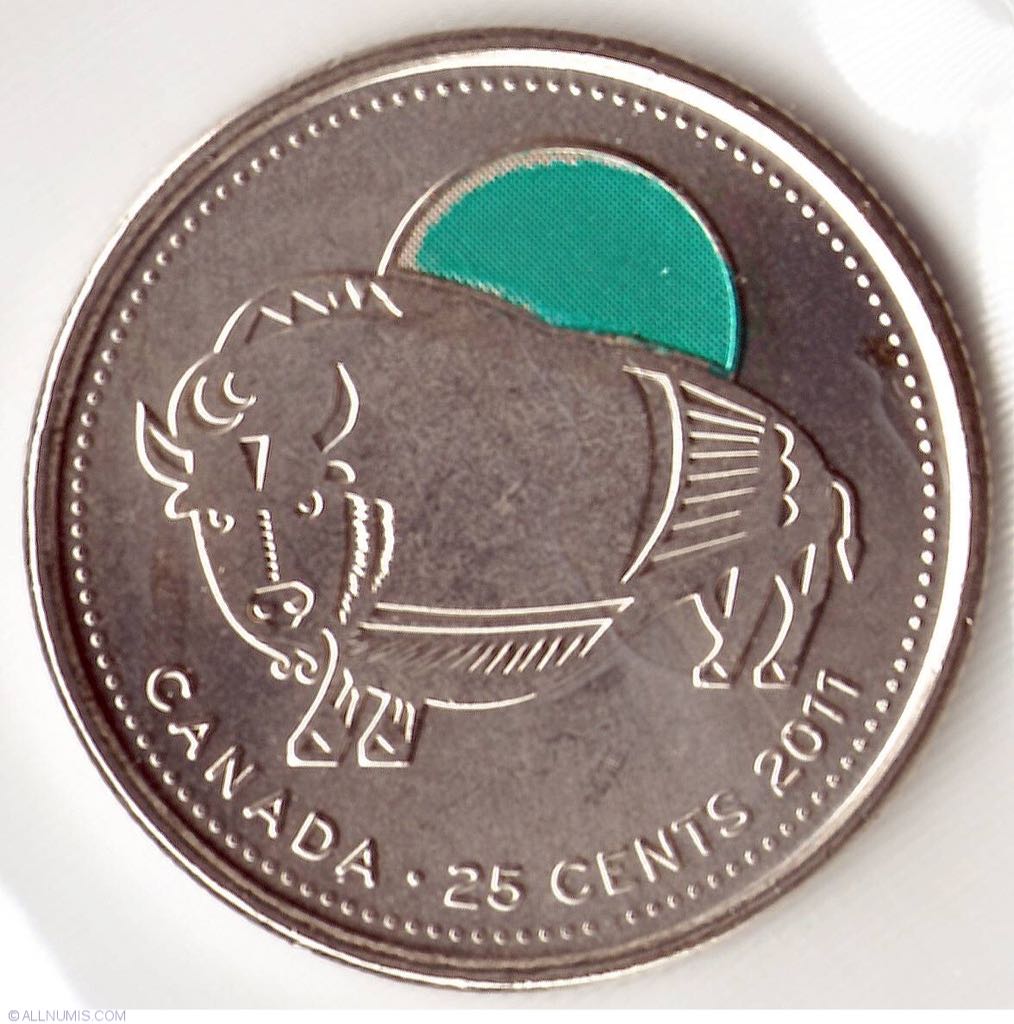 Book - Canadian Silver 25 Cent Coin