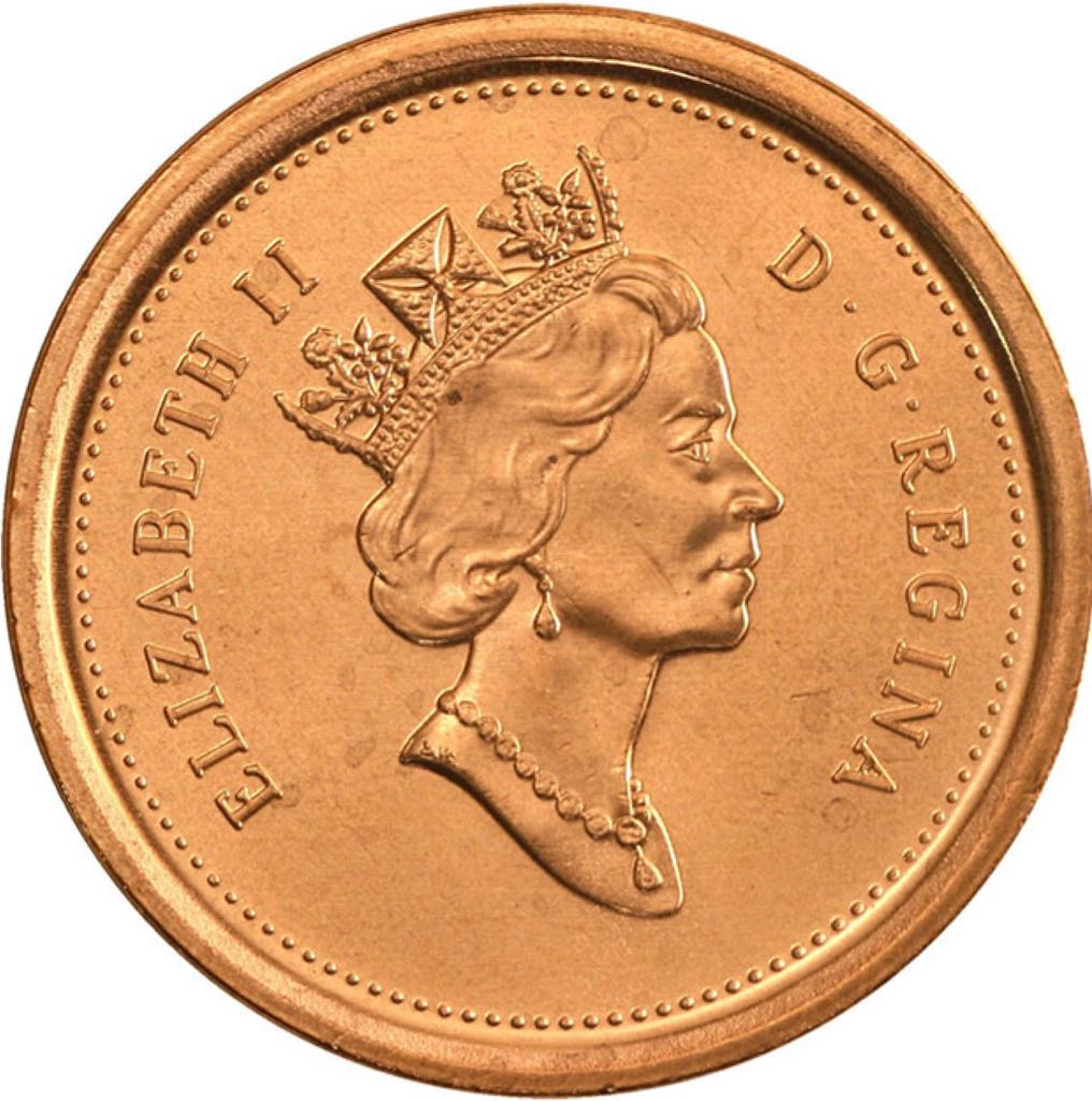 Canadian Copper 1 Cent Coin 2000  coin collectible - Main Image 2