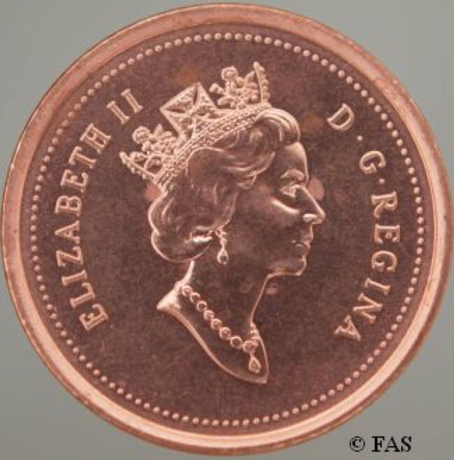 Canadian Copper 1 Cent Coin 2001  coin collectible - Main Image 2