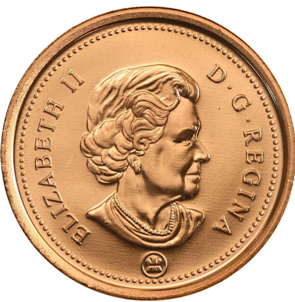 C1 Book - Canadian Copper 1 Cent Coin - Unc.  coin collectible - Main Image 2