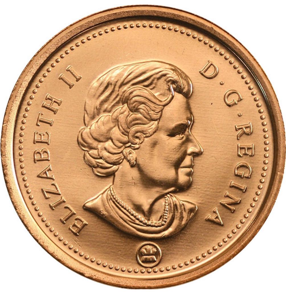 C1 Book - Canadian Copper 1 Cent Coin - Unc.  coin collectible - Main Image 2