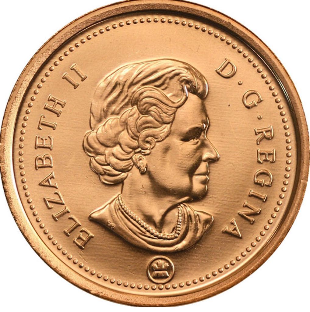 C1 Book - Canadian Copper1 Cent Coin - Unc.  coin collectible - Main Image 2