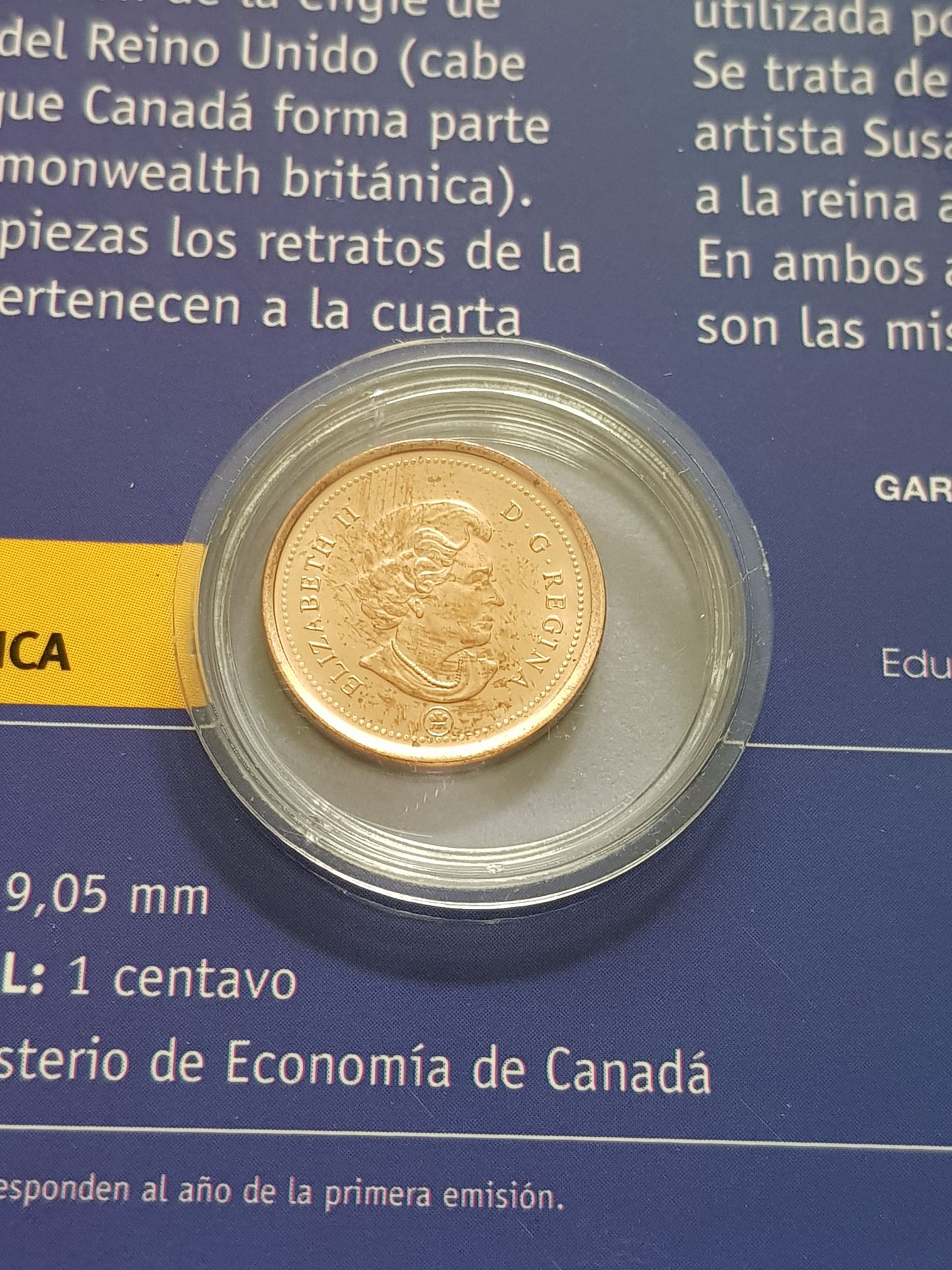 .01 Centavo  coin collectible - Main Image 2