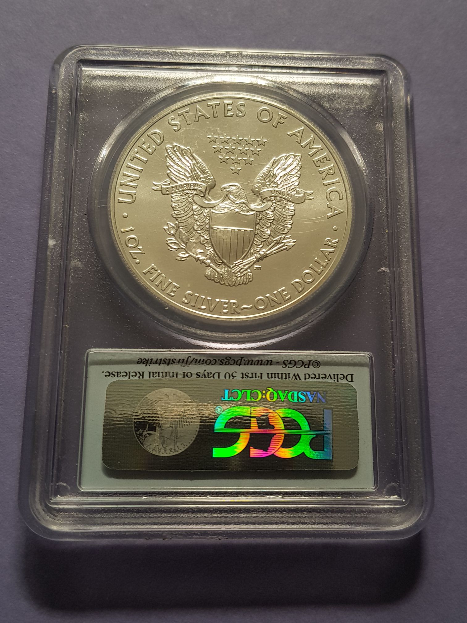 1 Dólar ( Certificada )  coin collectible - Main Image 2