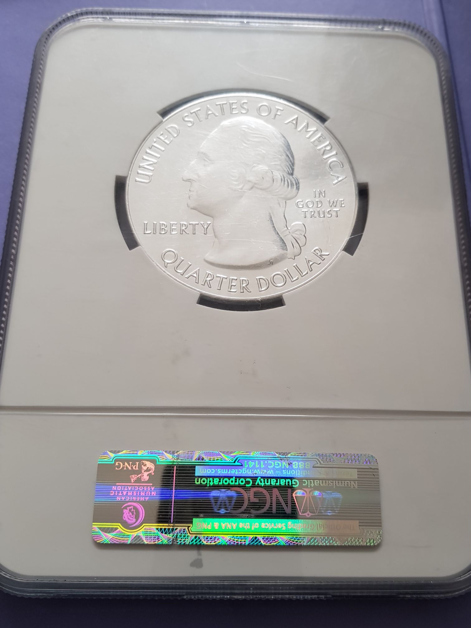 .5 Centavos De Dólar ( Certificada 5 Onzas De Plata)  coin collectible - Main Image 2