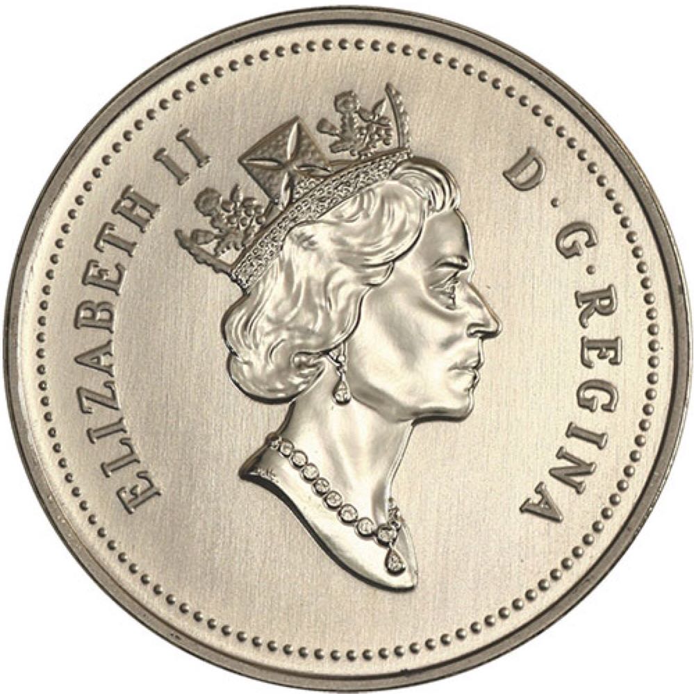 Canadian Nickel 5 Cent Coin 1996  coin collectible - Main Image 2