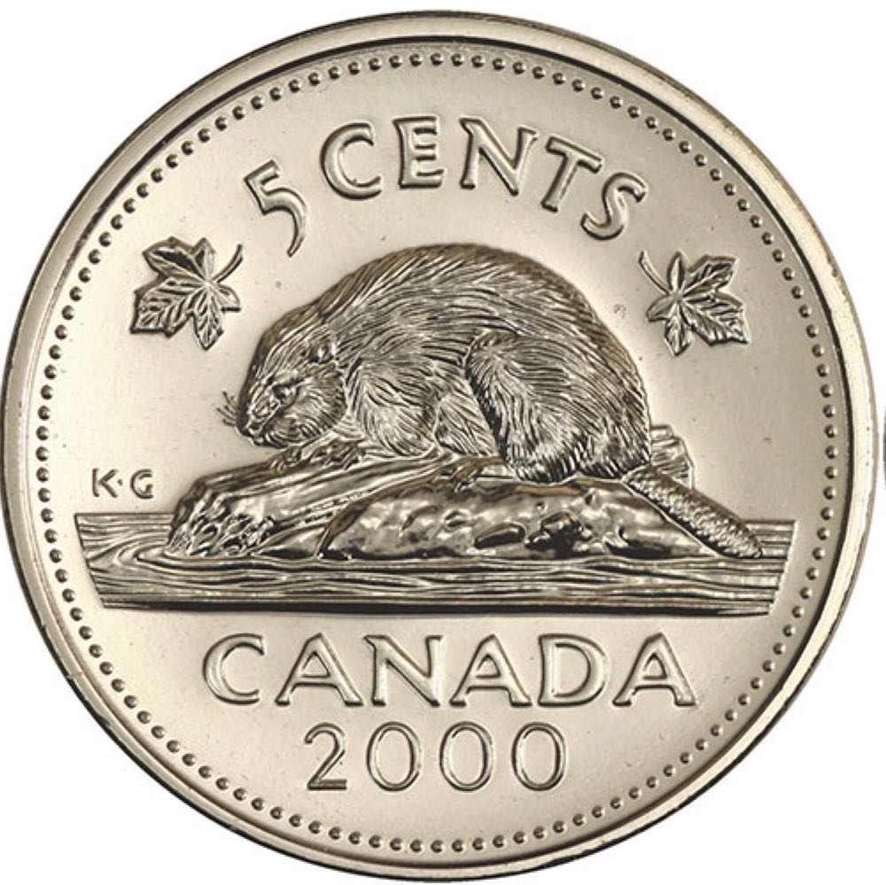 C1 Book - Canadian Nickel 25 Cent Coin - Unc.