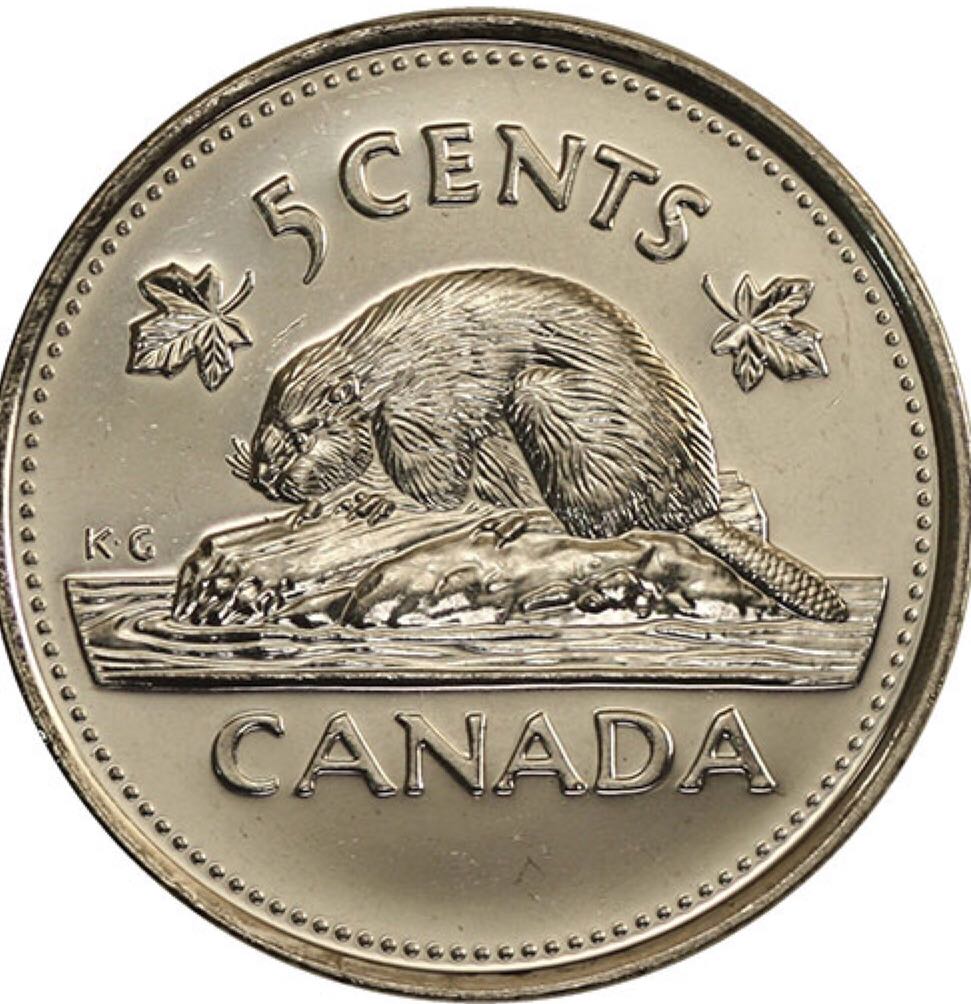 Canadian Silver 25 Cent Coin 1956