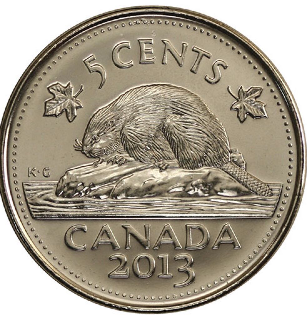 C1 Book - Canadian Nickel 25 Cent Coin