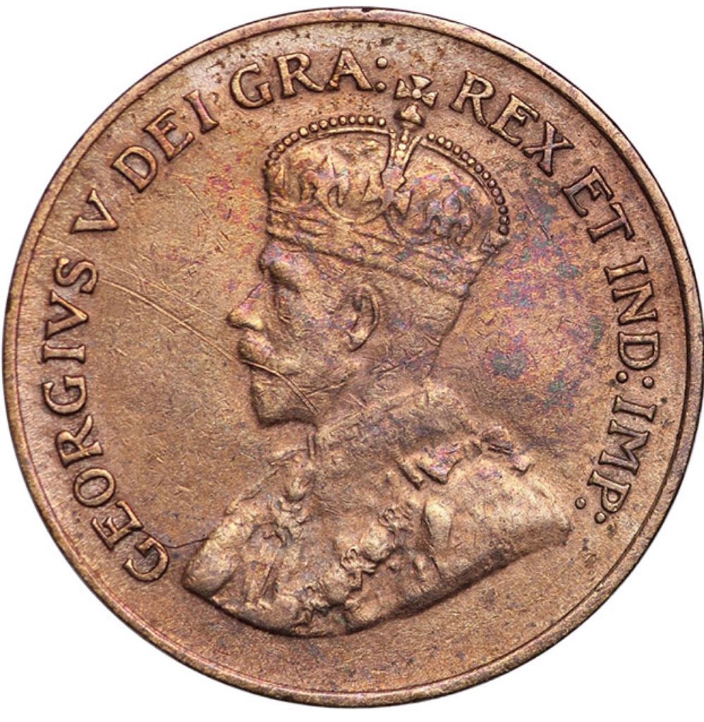 Canadian Copper 1 Cent Coin  coin collectible - Main Image 2