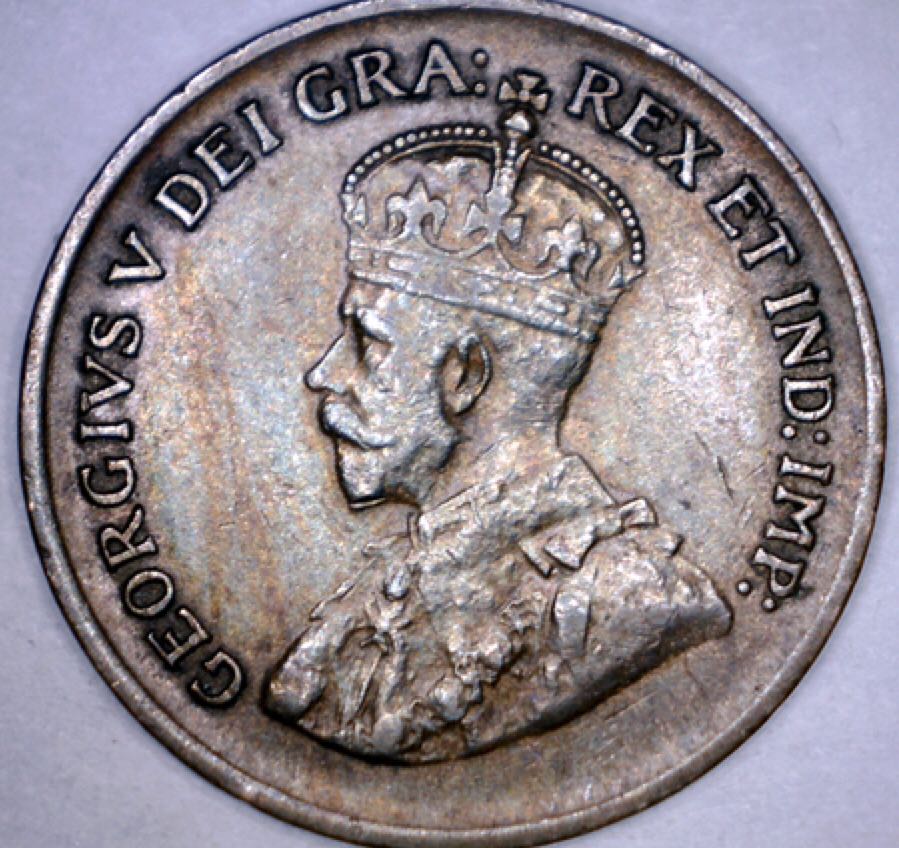 Canadian Copper 1 Cent Coin 1928  coin collectible - Main Image 2