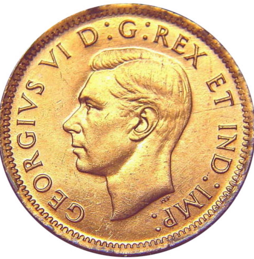 Canadian Copper 1 Cent Coin 1946  coin collectible - Main Image 2