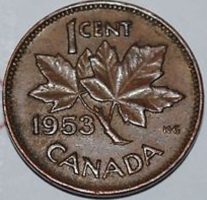 Book - Canadian Copper 1 Cent Coin