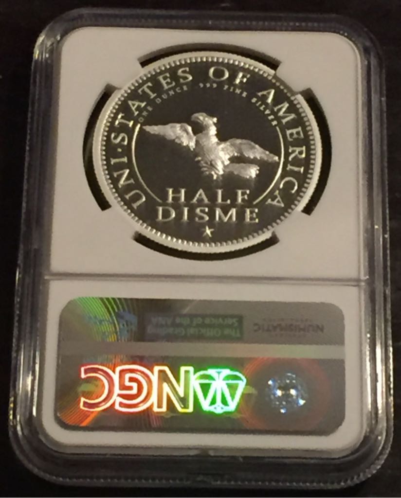 1792-2017 Half Disme  coin collectible - Main Image 2