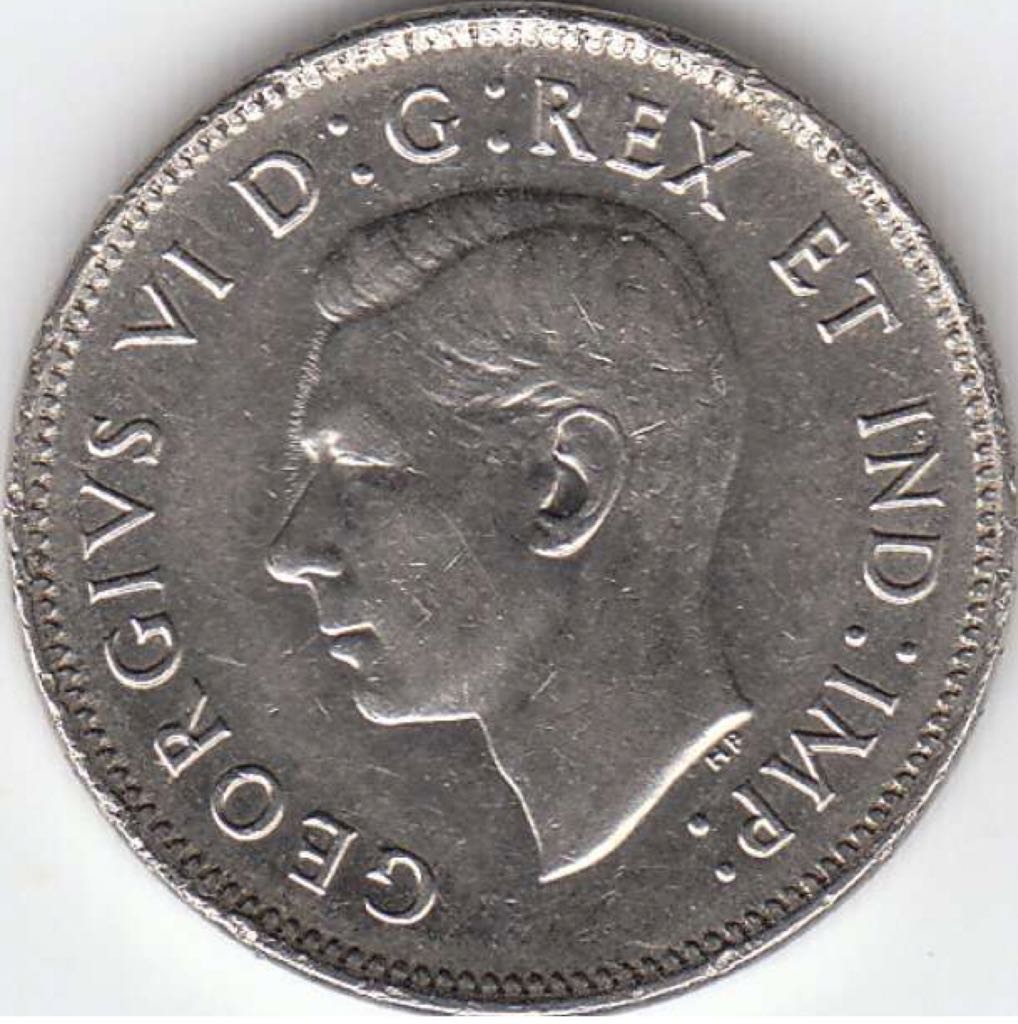 Canadian Nickel 5 Cent Coin 1938  coin collectible - Main Image 2