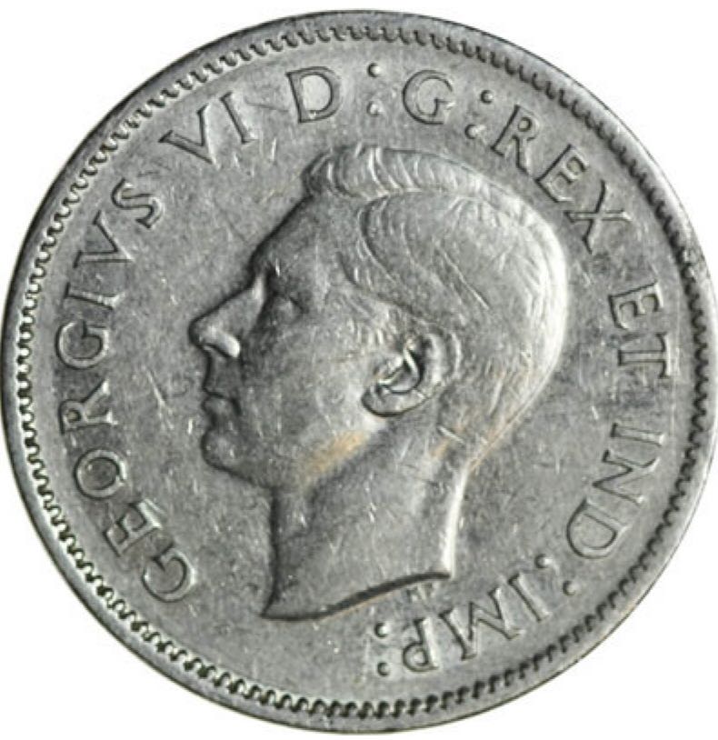 Canadian Nickel 5 Cent Coin 1942  coin collectible - Main Image 2