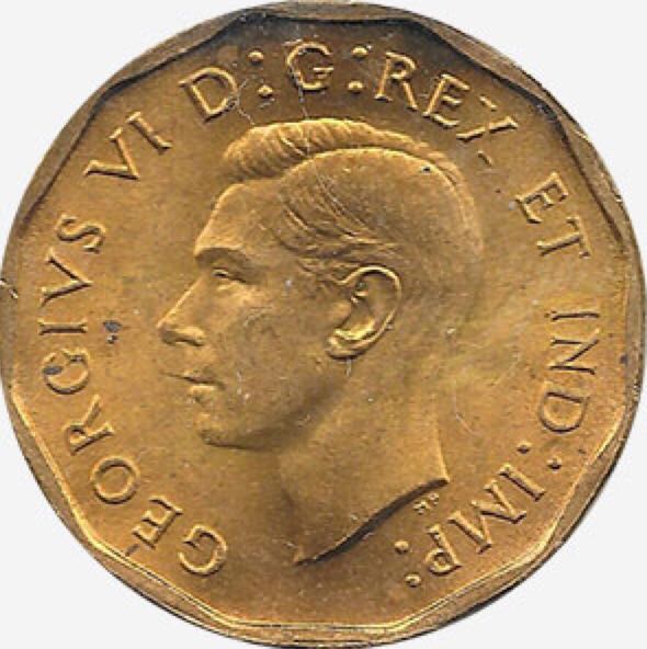 Canadian Copper 5 Cent Coin 1942  coin collectible - Main Image 2