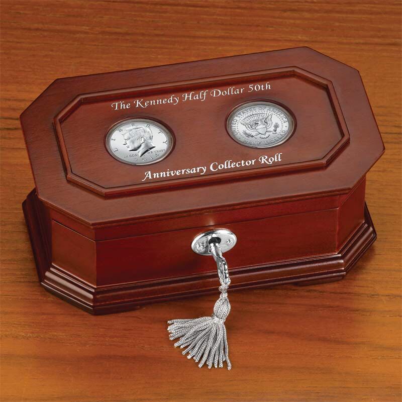 Kennedy Half Dollar 50th Anniversary Collector Roll  coin collectible - Main Image 2