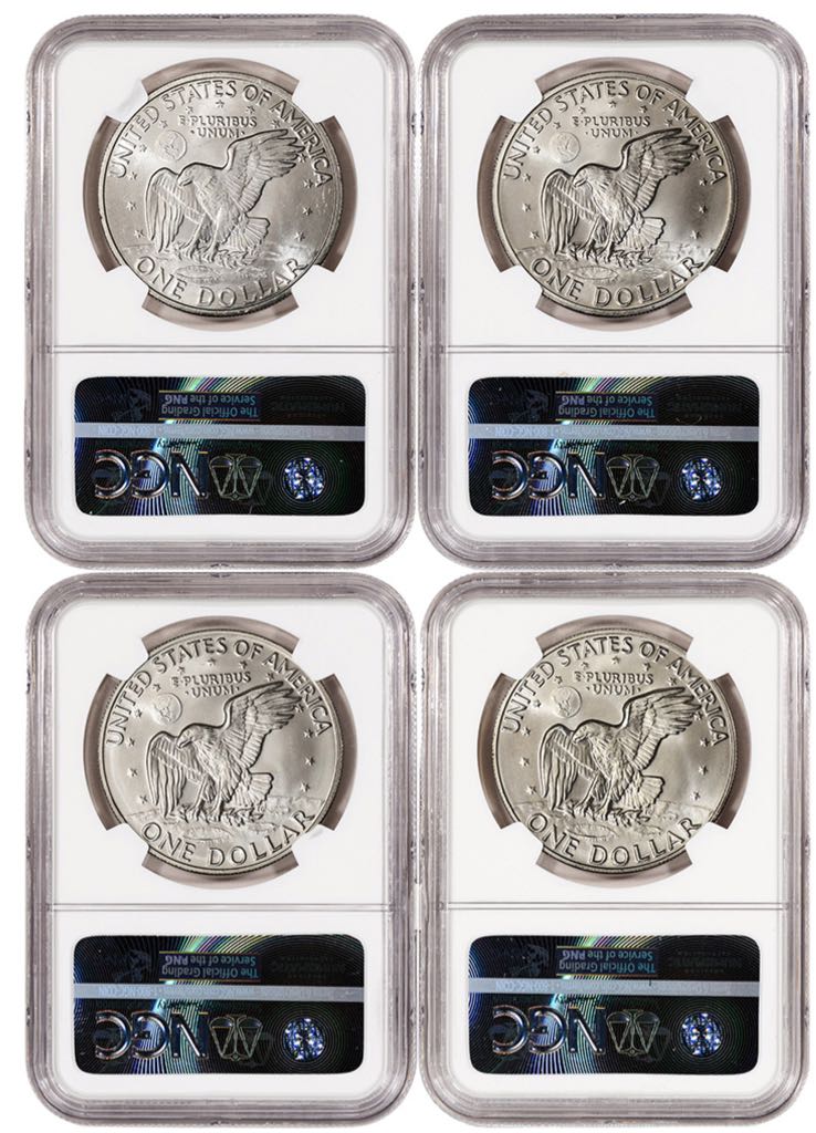 1971s-1974s “Ike Dollar Set”  coin collectible - Main Image 2