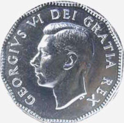 Canadian Nickel 5 Cent Coin 1951  coin collectible - Main Image 2