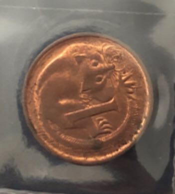 1 Cent (1984)  coin collectible - Main Image 2