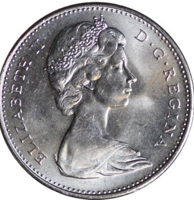 Canadian Nickel 5 Cent Coin 1970  coin collectible - Main Image 2