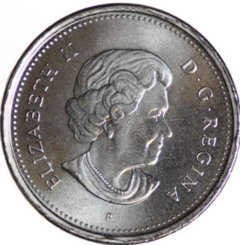Canadian Nickel 5 Cent Coin 2005  coin collectible - Main Image 2