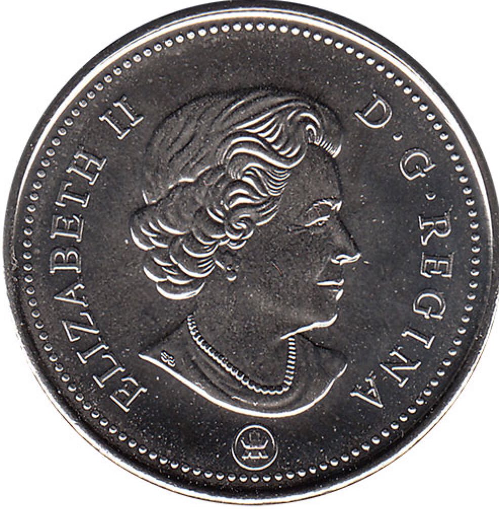 Canadian Nickel 5 Cent Coin 2015  coin collectible - Main Image 2