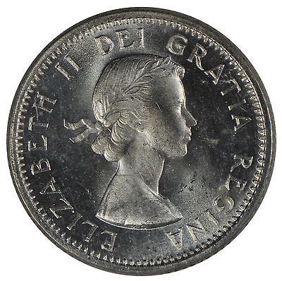 Canadian Silver 10 Cent Coin 1963  coin collectible - Main Image 2