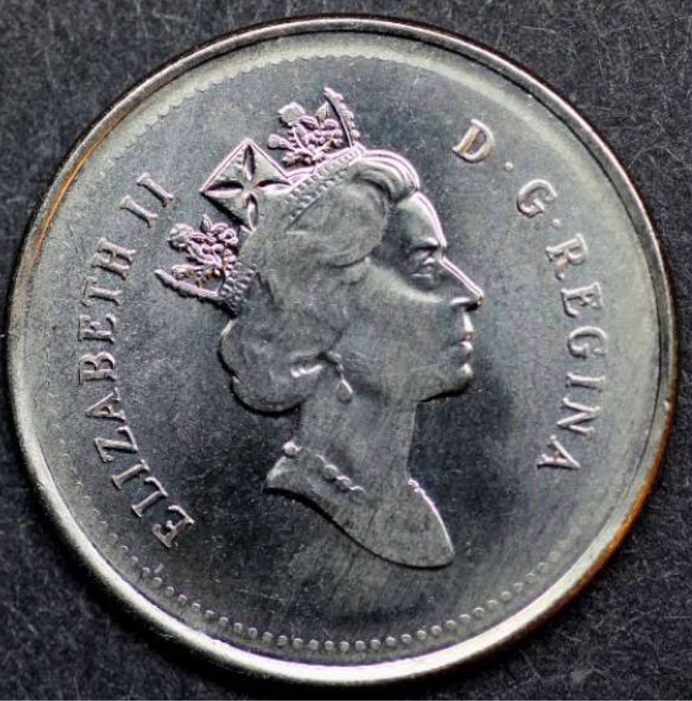Canadian Nickel 10 Cent Coin 1996  coin collectible - Main Image 2