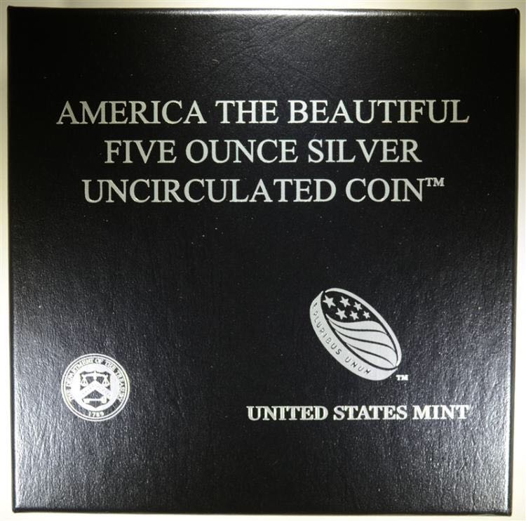 America The Beautiful 5 Oz Silver 2016 Harpers Ferry   coin collectible - Main Image 2