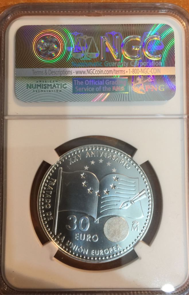 Spain S30E MS NGC  coin collectible - Main Image 2