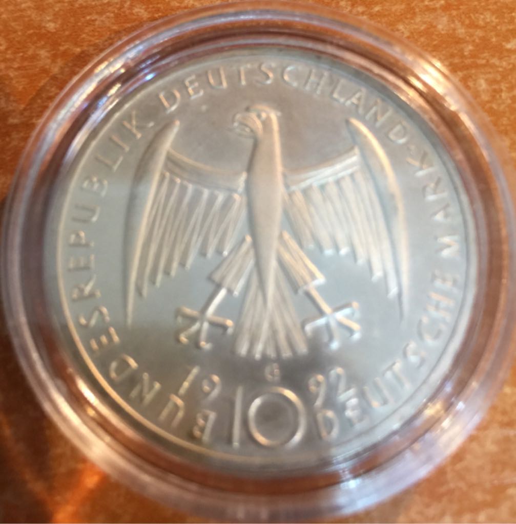 Germany S10M G MS  coin collectible - Main Image 2