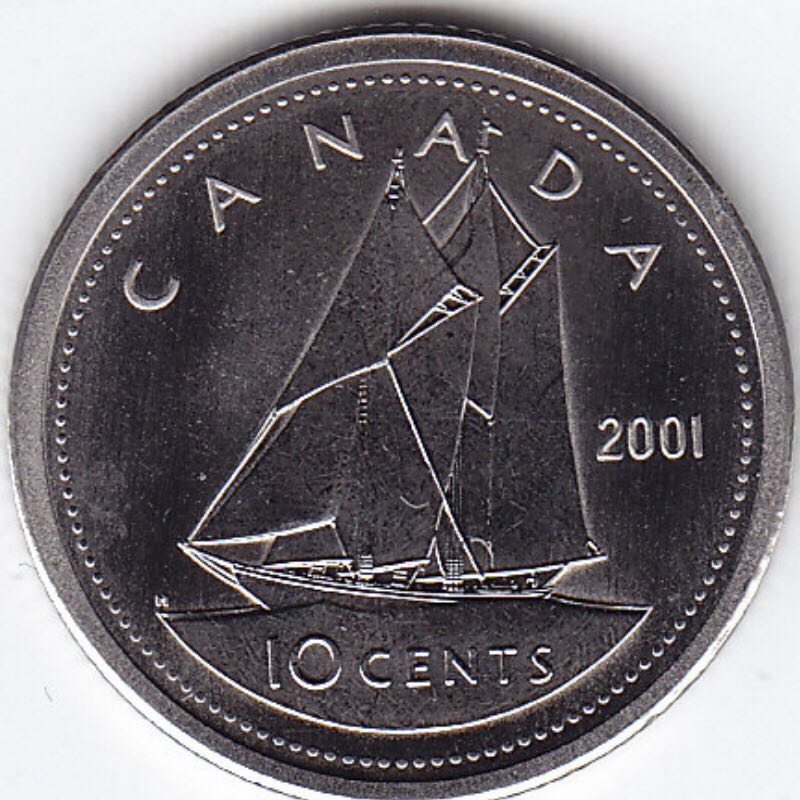 2005 Canadian 25 Cent Beaver Coin
