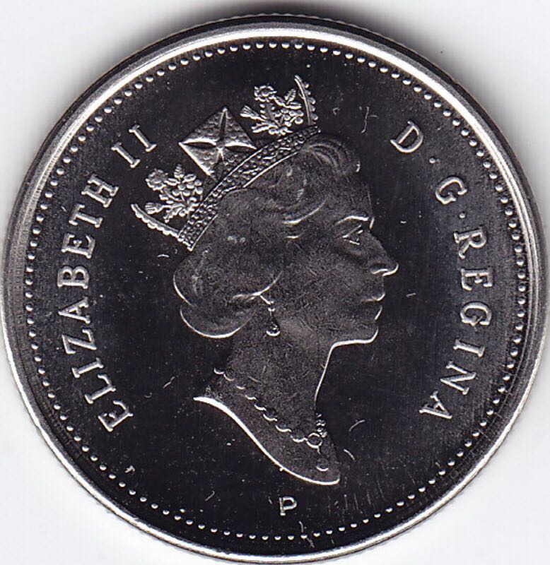 Canadian Nickel 10 Cent Coin 2001  coin collectible - Main Image 2