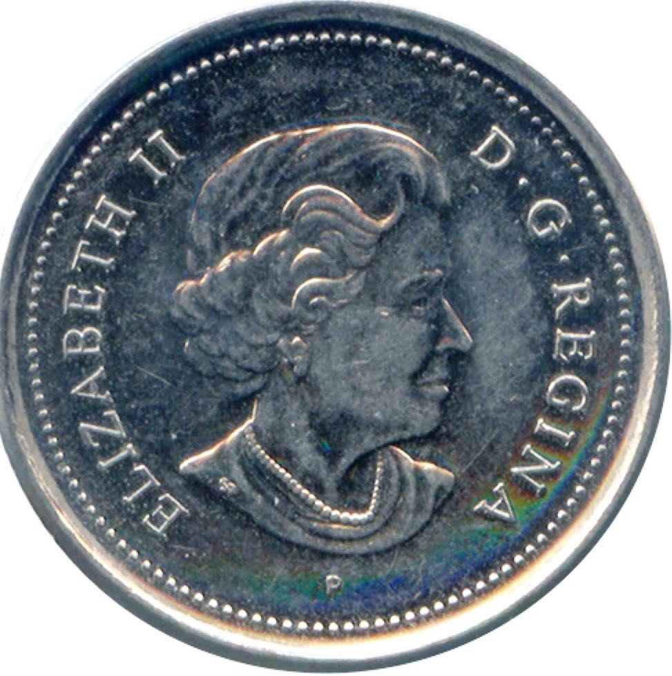Canadian Nickel 10 Cent Coin 2003  coin collectible - Main Image 2