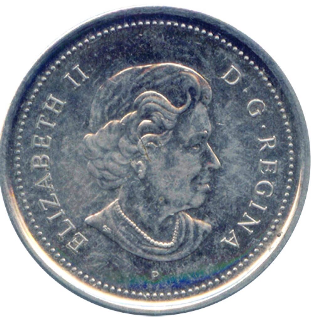 Canadian Nickel 10 Cent Coin 2005  coin collectible - Main Image 2