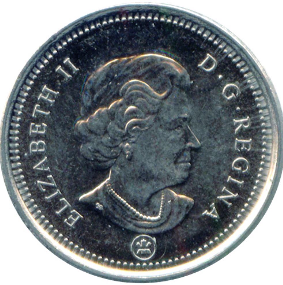 C1 Book  Canadian Nickel 10 Cent Coin - Unc.  coin collectible - Main Image 2