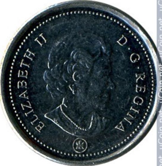 Canadian Nickel 10 Cent Coin 2017  coin collectible - Main Image 2