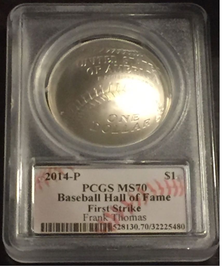 2014 P Frank Thomas  coin collectible - Main Image 2