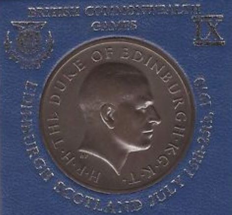 IX British Commonwealth Medallion 1970  coin collectible - Main Image 2