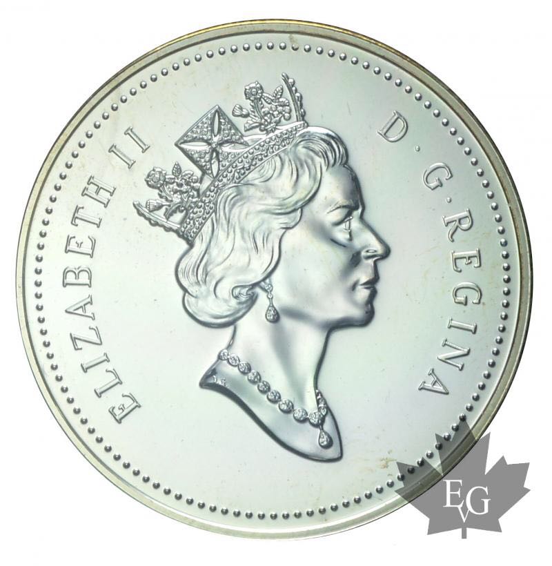 C3 Book - Canadian Silver 1.00 Dollar Coin - Unc.  coin collectible - Main Image 2